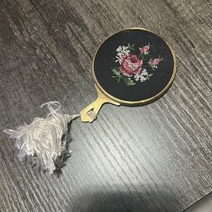 Vintage handheld pocket mirror Made in West Germany